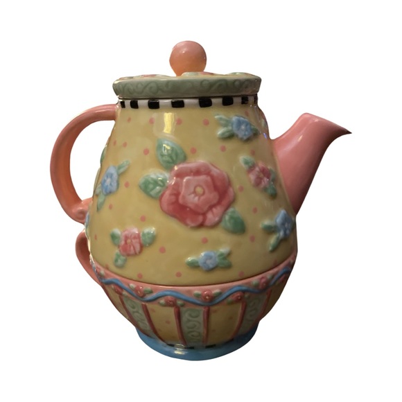 Mary Engelbreit Tea for One 2000 ME Ink Michel & Company - NIB - Picture 5 of 13